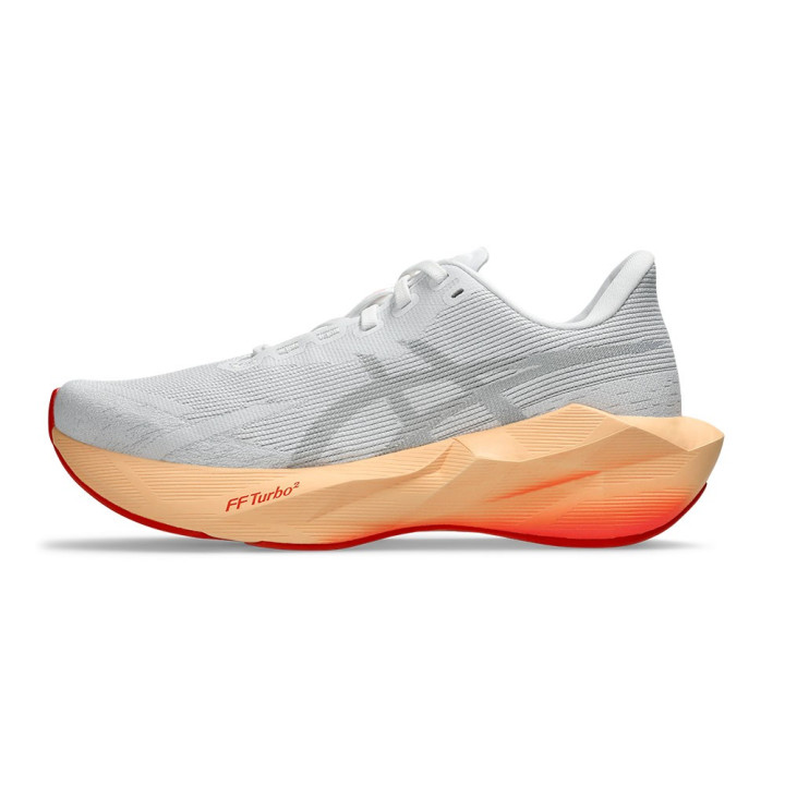 Asics Novablast 6 Rise Shine Ed Bianco Arancio Glow - Scarpe Running Donna