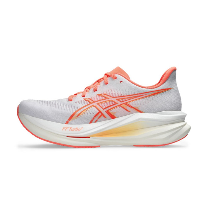 Asics Sonicblast 2 Bianco Sun Coral - Scarpe Running Donna