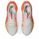Asics Superblast 3 Bianco Arancio Glow - Scarpe Running Uomo