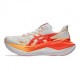 Asics Superblast 3 Bianco Arancio Glow - Scarpe Running Uomo