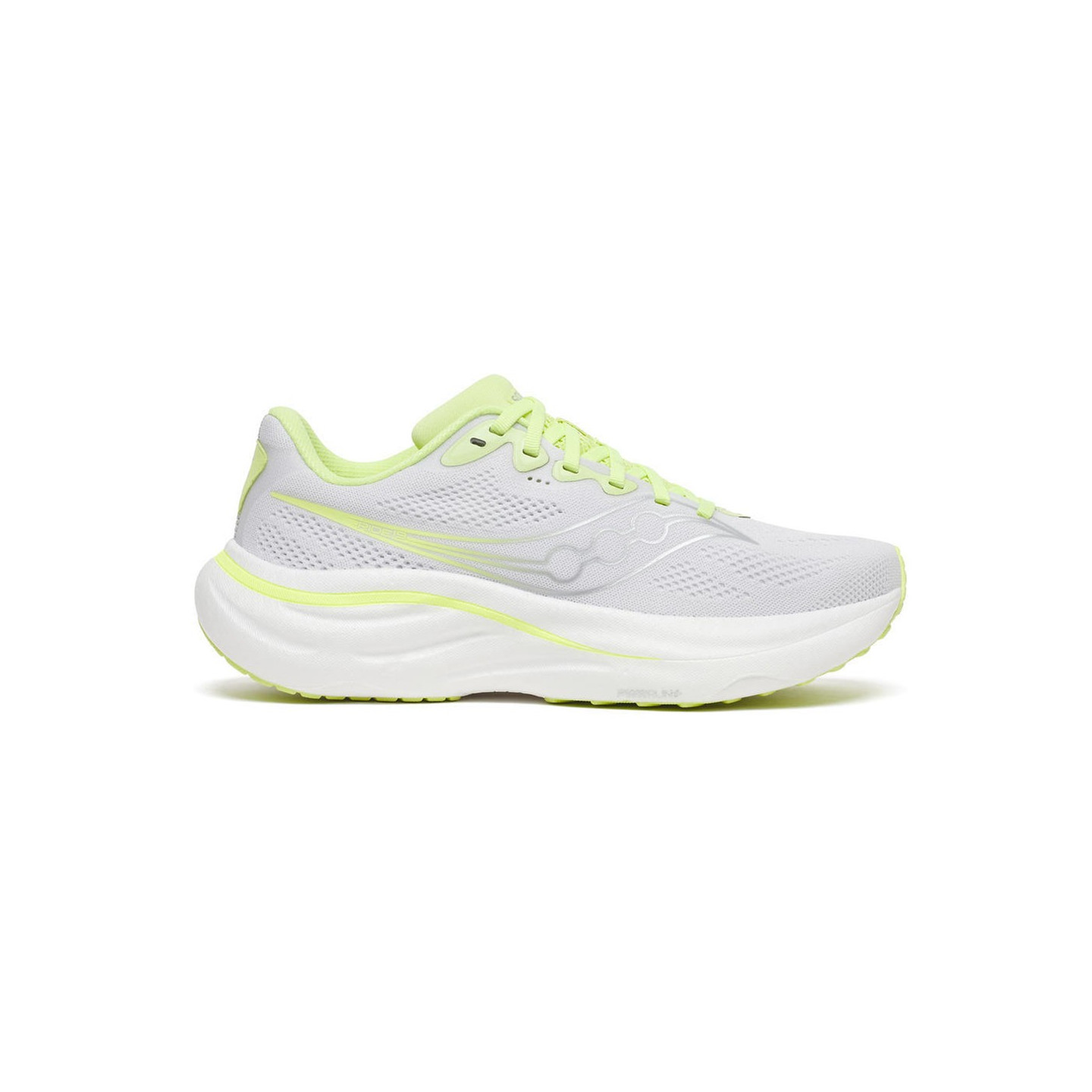 Scarpe Saucony Ride 19 Bianco Giallo AW26 Donna, Taglia 39 - EUR - Immagine 3