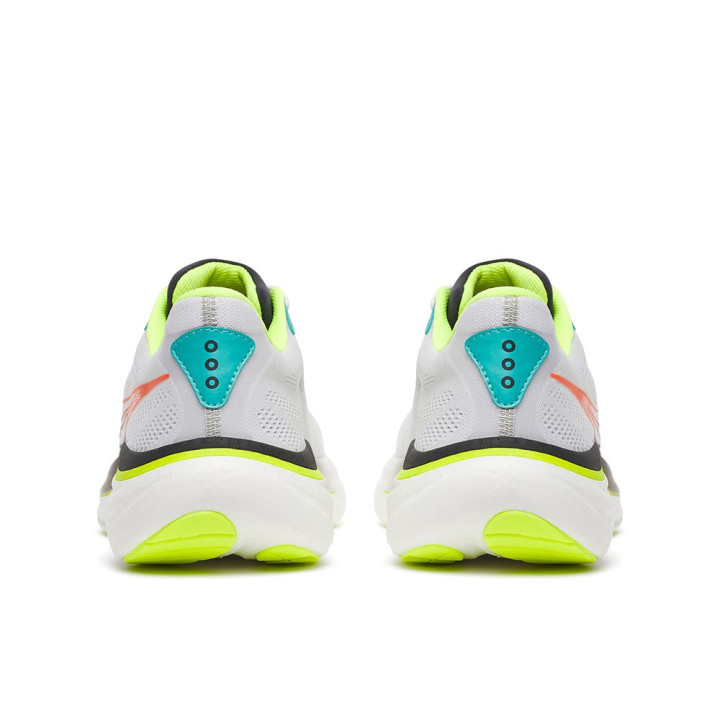 Saucony Ride 19 Bianco Citron - Scarpe Running Uomo