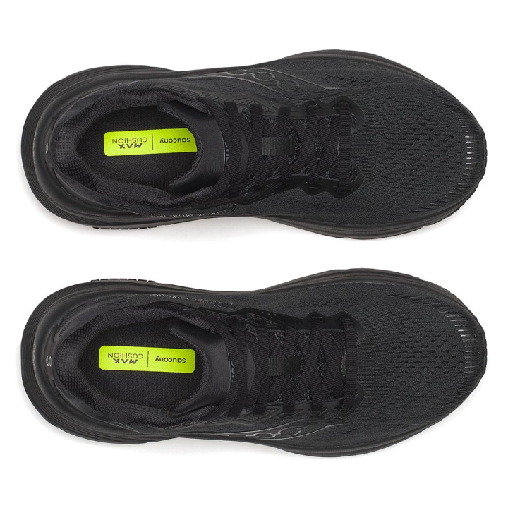Saucony Guide 19 Triple Nero - Scarpe Running Donna