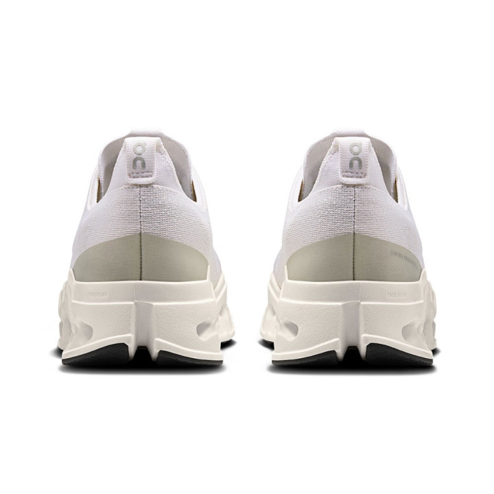 On Cloudsurfer Max Bianco Bianco - Scarpe Running Uomo