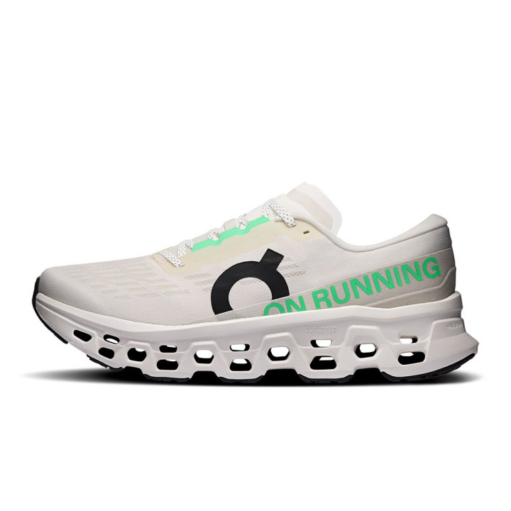 On Cloudmonster 3 Ivory Ivory - Scarpe Running Uomo