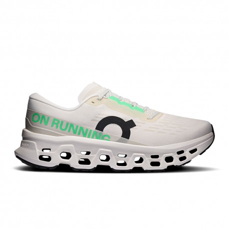 On Cloudmonster 3 Ivory Ivory - Scarpe Running Uomo