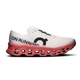 On Cloudmonster 3 Ivory Dustrose - Scarpe Running Uomo