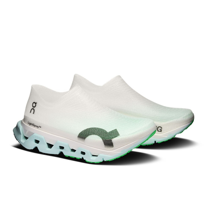 On Cloudmonster 3 Hyper Ls Flurry Verdite - Scarpe Running Uomo