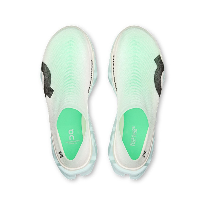 On Cloudmonster 3 Hyper Ls Flurry Verdite - Scarpe Running Uomo