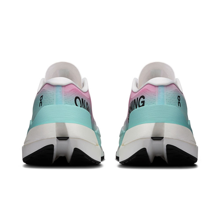 On Cloudboom Max Bianco Celeste - Scarpe Running Donna