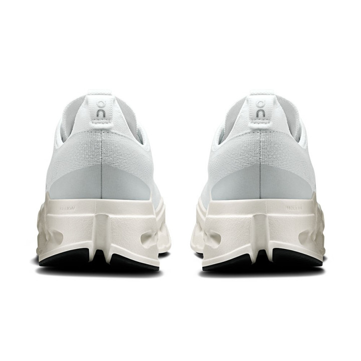On Cloudsurfer Max Bianco Bianco - Scarpe Running Donna
