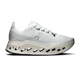 On Cloudsurfer Max Bianco Bianco - Scarpe Running Donna