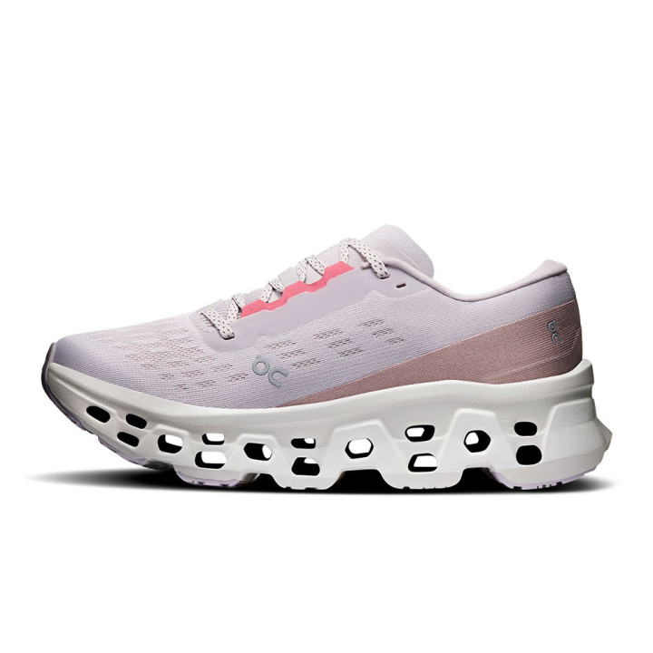 On Cloudmonster 3 Ether Ivory - Scarpe Running Donna