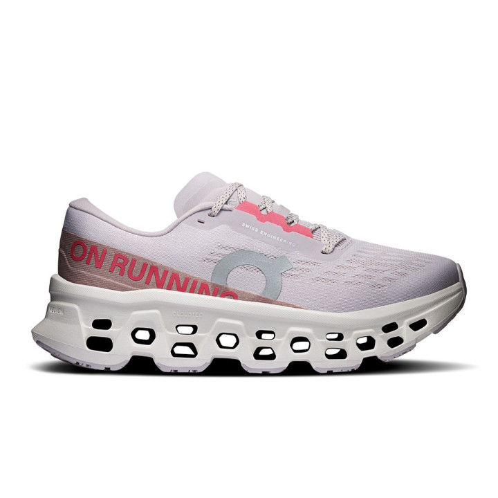 On Cloudmonster 3 Ether Ivory - Scarpe Running Donna