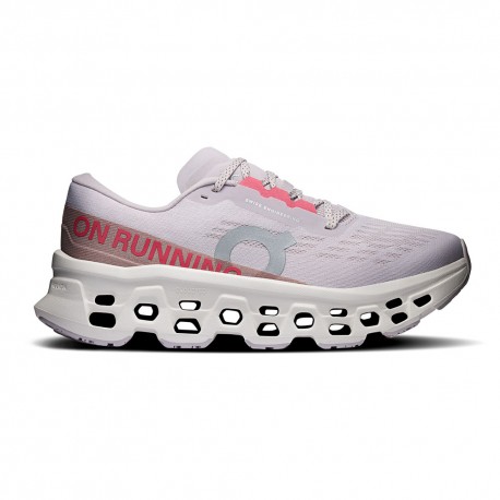 On Cloudmonster 3 Ether Ivory - Scarpe Running Donna