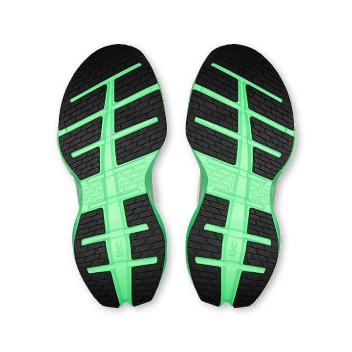 On Cloudrunner 3 Max Bianco Verdite - Scarpe Running Donna