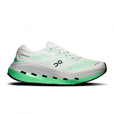 On Cloudrunner 3 Max Bianco Verdite - Scarpe Running Donna
