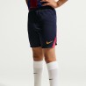 Nike Fc Barcelona Pantaloncini Calcio Home 26 27 Blu Giallo Bambino