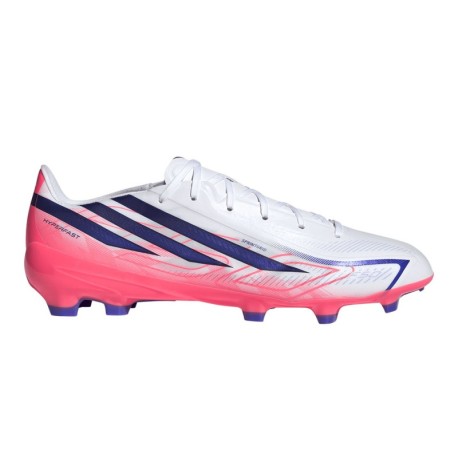 ADIDAS F50 Hyperfast League Fg Bianco Viola - Scarpe Da Calcio Uomo