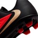 Nike Phantom 6 Low Club Fg Mg Rosso Nero - Scarpe Da Calcio Bambino