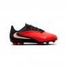 Nike Phantom 6 Low Club Fg Mg Rosso Nero - Scarpe Da Calcio Bambino