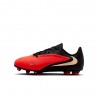 Nike Phantom 6 Low Club Fg Mg Rosso Nero - Scarpe Da Calcio Bambino