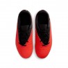 Nike Phantom 6 Low Club Fg Mg Rosso Nero - Scarpe Da Calcio Bambino