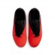 Nike Phantom 6 Low Club Fg Mg Rosso Nero - Scarpe Da Calcio Bambino
