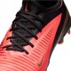 Nike Phantom 6 Low Acad Fg Mg Rosso Nero - Scarpe Da Calcio Bambino