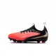 Nike Phantom 6 Low Acad Fg Mg Rosso Nero - Scarpe Da Calcio Bambino