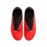 Nike Phantom 6 Low Acad Fg Mg Rosso Nero - Scarpe Da Calcio Bambino