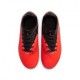 Nike Phantom 6 Low Acad Fg Mg Rosso Nero - Scarpe Da Calcio Bambino