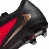 Nike Phantom 6 Low Pro Fg Mg Rosso Nero - Scarpe Da Calcio Bambino