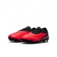 Nike Phantom 6 Low Pro Fg Mg Rosso Nero - Scarpe Da Calcio Bambino
