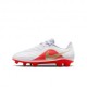 Nike Tiempo Maestro Club Fg Mg Bianco Rosso - Scarpe Da Calcio Bambino