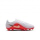 Nike Tiempo Maestro Acad Fg Mg Bianco Rosso - Scarpe Da Calcio Bambino