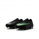 Nike Vapor 17 Pro Fg Nero Verde - Scarpe Da Calcio Bambino