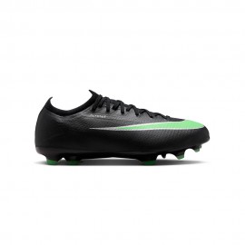 Nike Vapor 17 Pro Fg Nero Verde - Scarpe Da Calcio Bambino