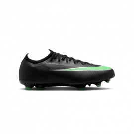 Nike Vapor 17 Pro Fg Nero Verde - Scarpe Da Calcio Bambino