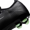 Nike Vapor 17 Pro Fg Nero Verde - Scarpe Da Calcio Bambino