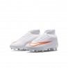 Nike Superfly 11 Club Fg Mg Bianco Rosso Oro - Scarpe Da Calcio Bambino