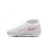 Nike Superfly 11 Club Fg Mg Bianco Rosso Oro - Scarpe Da Calcio Bambino