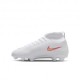 Nike Superfly 11 Club Fg Mg Bianco Rosso Oro - Scarpe Da Calcio Bambino