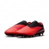 Nike Phantom 6 Low Elite Fg Rosso Nero - Scarpe Da Calcio Uomo