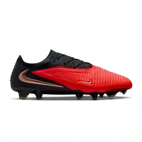 Nike Phantom 6 Low Elite Fg Rosso Nero - Scarpe Da Calcio Uomo
