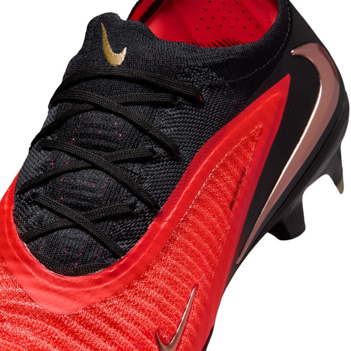 Nike Phantom 6 Low Elite Fg Rosso Nero - Scarpe Da Calcio Uomo