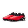 Nike Phantom 6 Low Pro Fg Rosso Nero - Scarpe Da Calcio Uomo