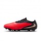 Nike Phantom 6 Low Pro Fg Rosso Nero - Scarpe Da Calcio Uomo