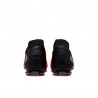 Nike Phantom 6 High Acad Fg Mg Rosso Nero - Scarpe Da Calcio Uomo