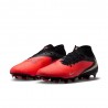 Nike Phantom 6 High Acad Fg Mg Rosso Nero - Scarpe Da Calcio Uomo